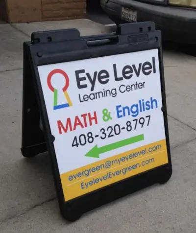 Sidewalk Signs Photo